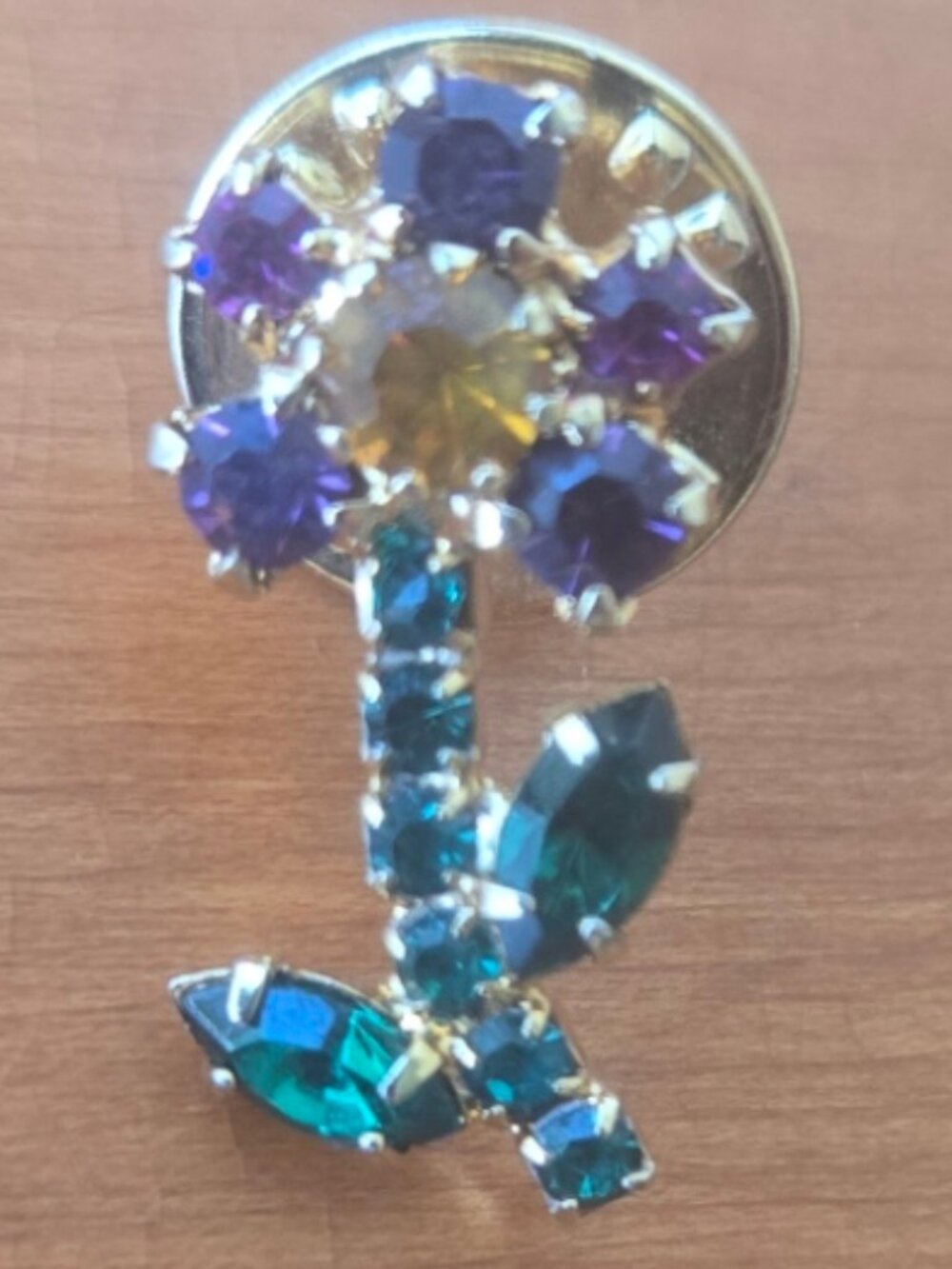 Ballou Reg'd Flower Lapel Pin / Tie Tac - Vintage